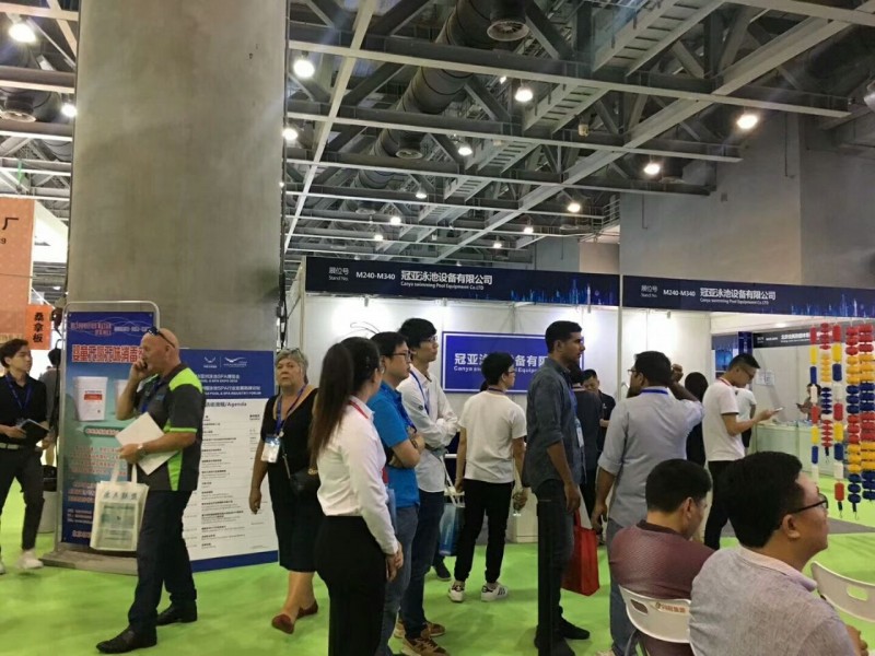 名企聚首廣州，2018亞洲泳池SPA博覽會(huì)昨日開幕