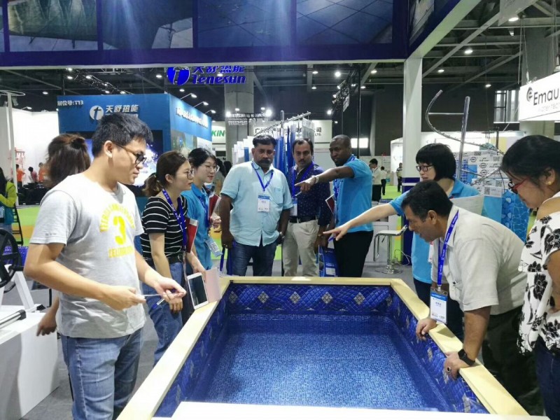 名企聚首廣州，2018亞洲泳池SPA博覽會(huì)昨日開幕