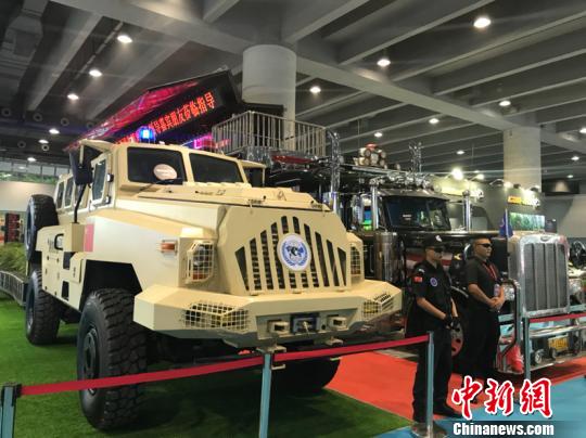 特種車輛參展 索有為 攝 特種車輛參展 索有為 攝