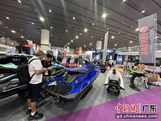2024亞洲游艇展在廣交會展館開幕。程景偉 攝